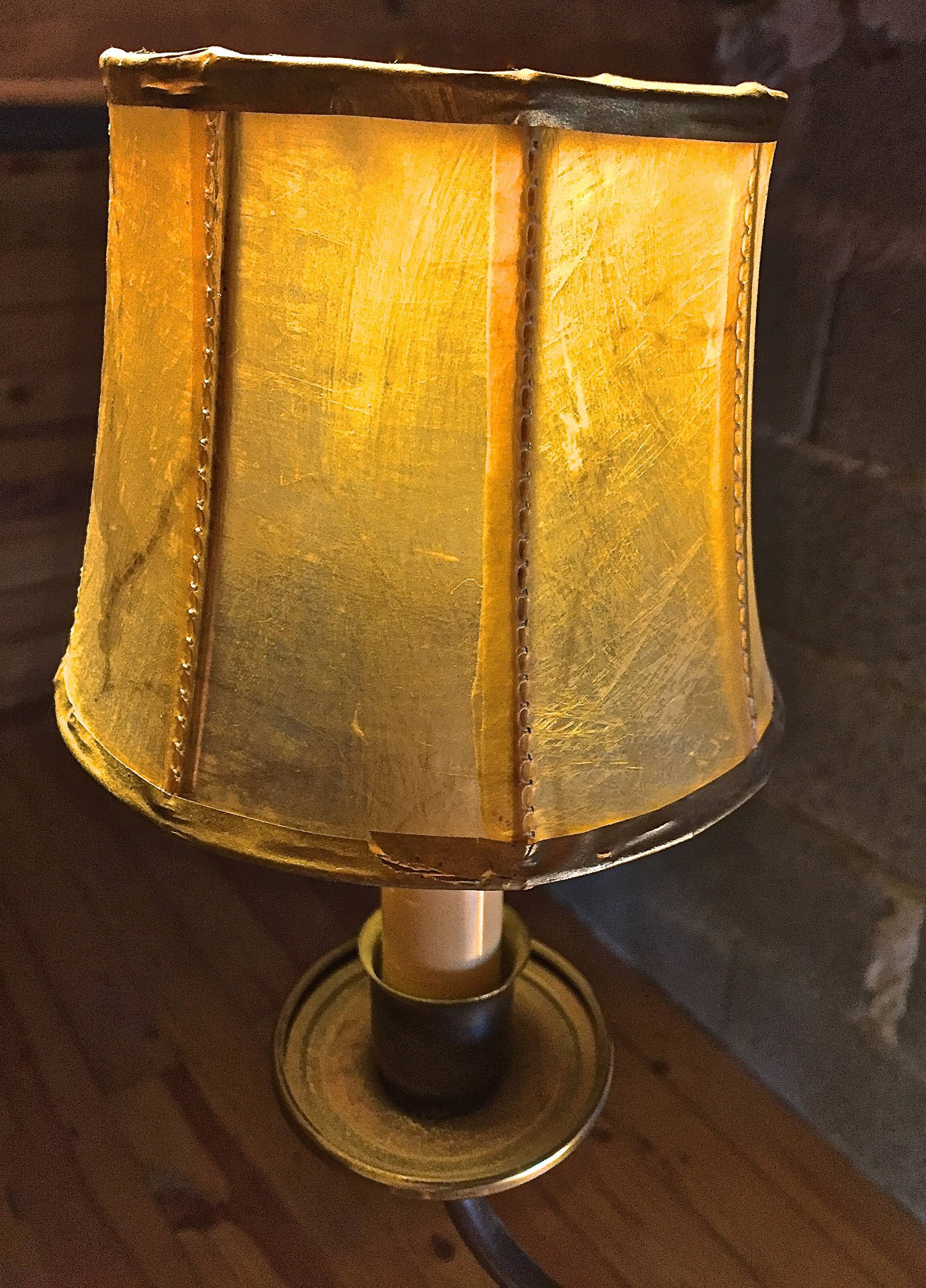 Vintage pork bladder lamps-day for dutch lustre