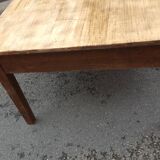 Table basse table de ferme brute