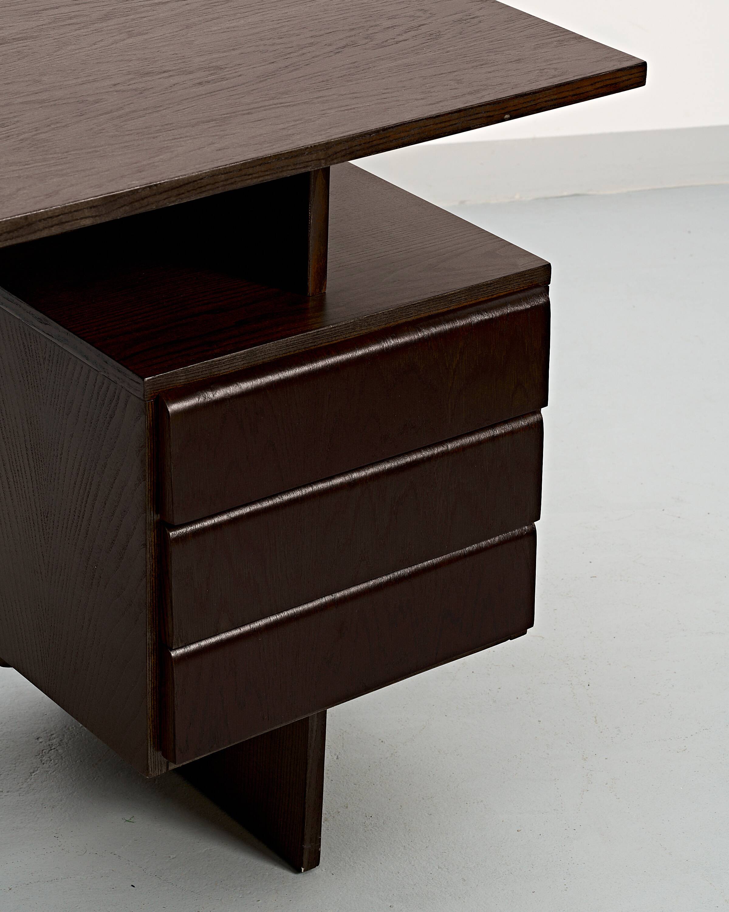 Czechoslovakian Writing Desk by Bohumil Landsman for Jitona, 1970s