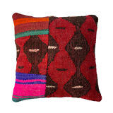 Vintage turkish kilim cushion cover 40 x 40 cm