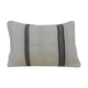 Coussin kilim blanc 35x50 cm