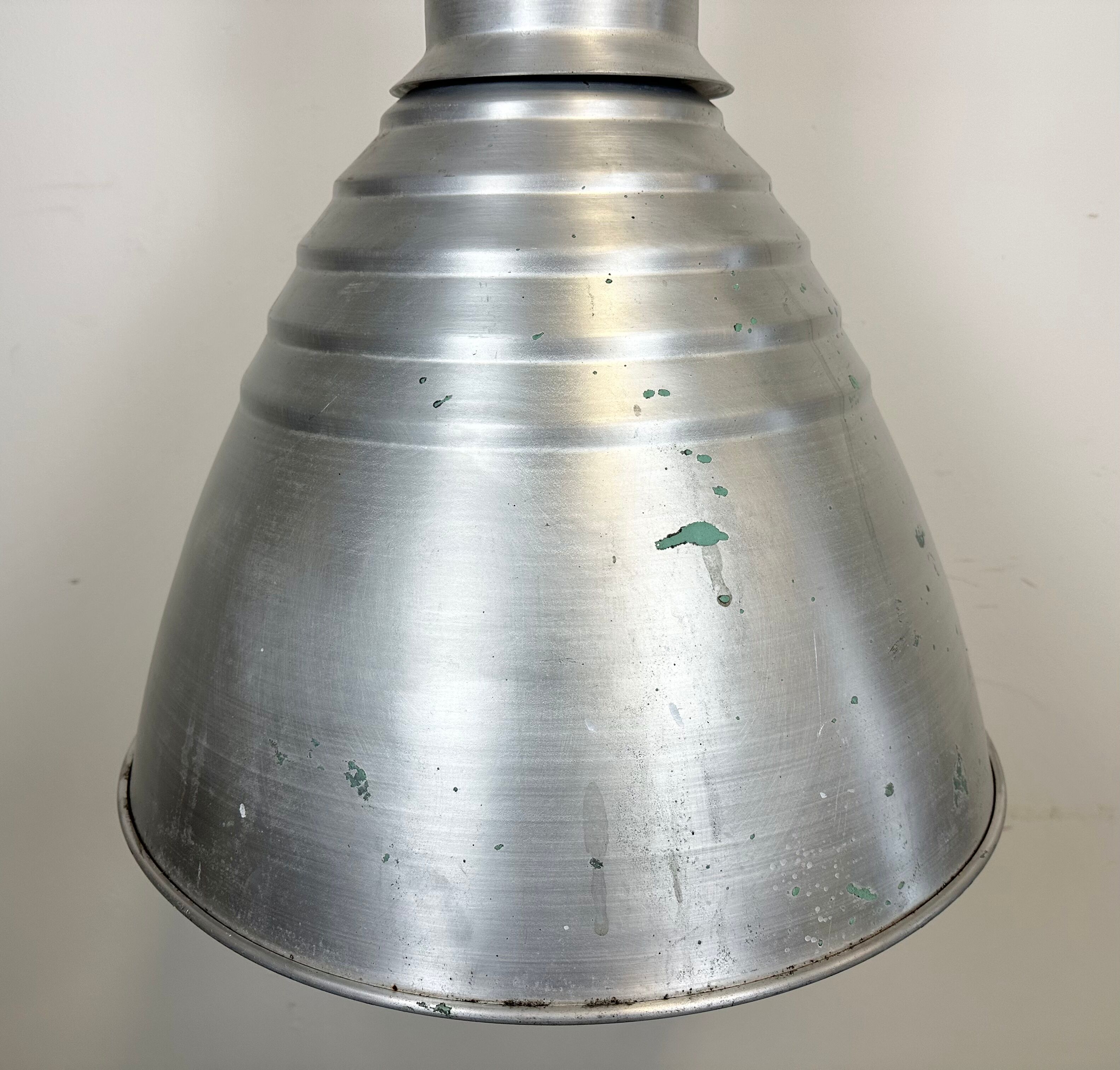Large Industrial Aluminium Pendant Light from Elektrosvit, 1960s