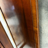 Coffee table with 2 drawers in solid wood.