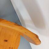 Vintage Scandinavian chair Rainer Daumiller in pine from the 60s 70s.