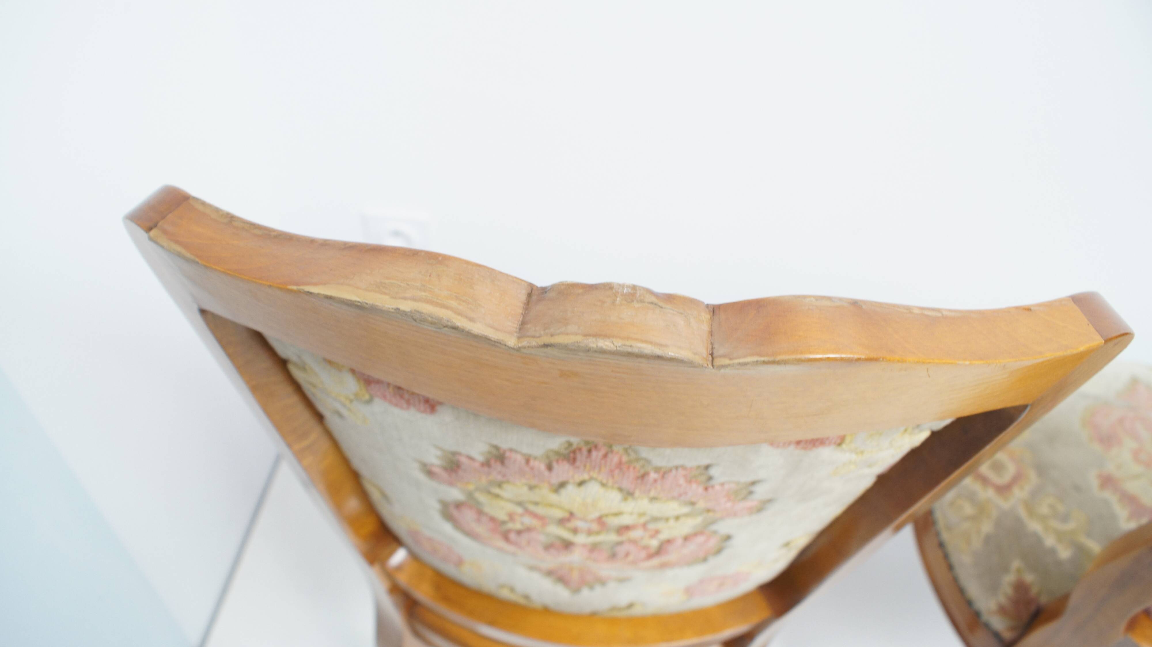 6 Louis XV style chairs