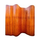 Large vintage wooden drum screen