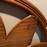 Single rattan headboard