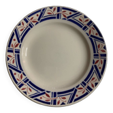 Assiette plate Sarreguemines
