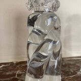 Pair of "Aladin" candlesticks in Baccarat crystal