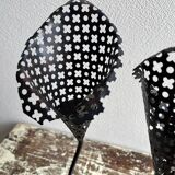 Perforated metal tealight candle holder