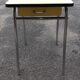 Table formica canary yellow sixties seventies
