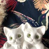 Ceramic mirror Cats 30, 5 X 23, 5 cm