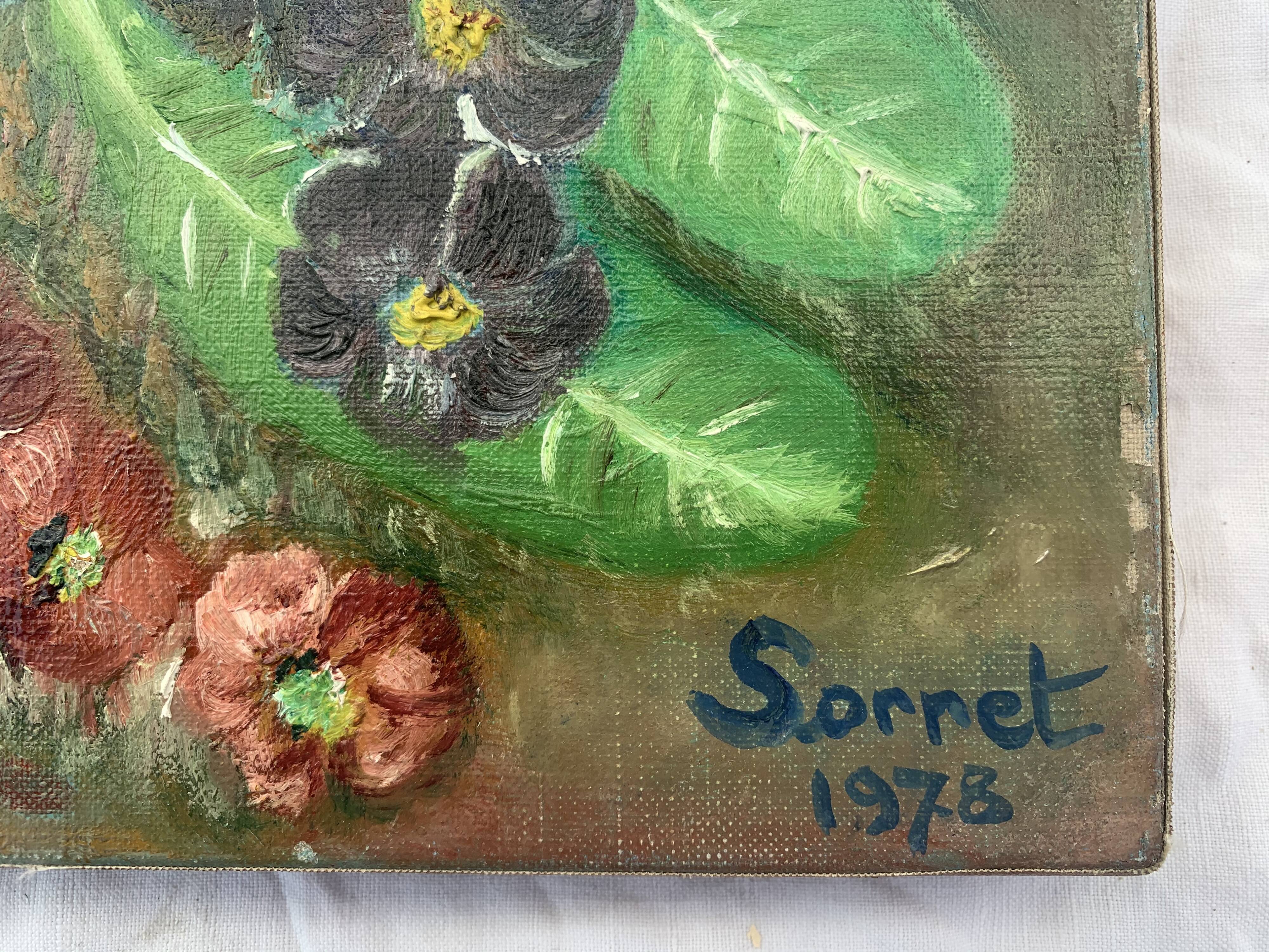 Bouquet of vintage flowers