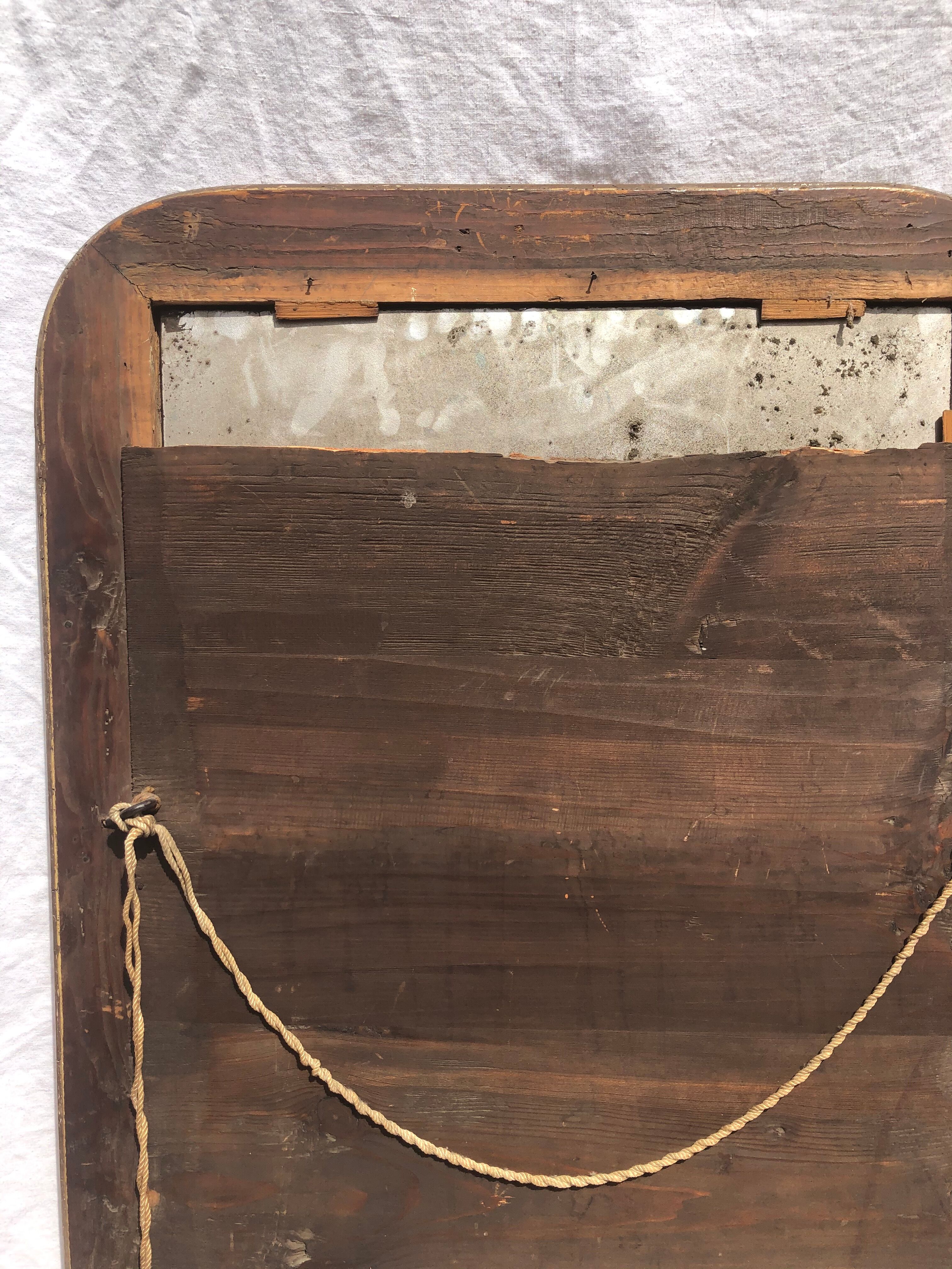 Old mirror type Louis Philippe - 80x55cm