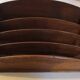 Mail organizer vintage wooden document holder 1950