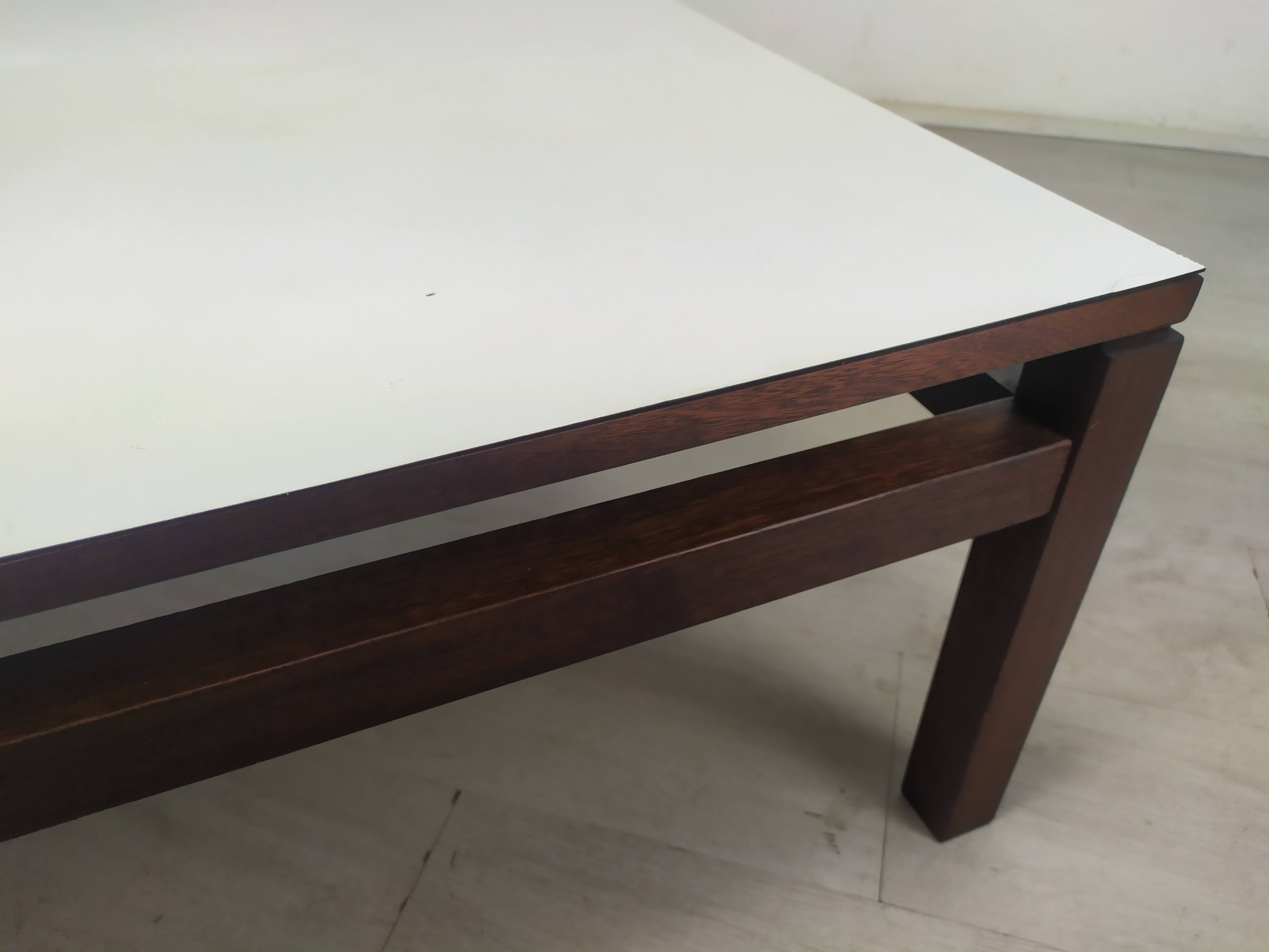 Scandinavian square coffee table