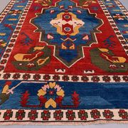 Old turkish kazak rug oriental, 306x221 cm