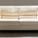White sofa 2 places Molteni