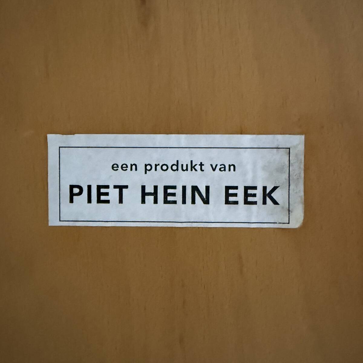 Piet Hein Eek XXL aluminium dining table 1990’s