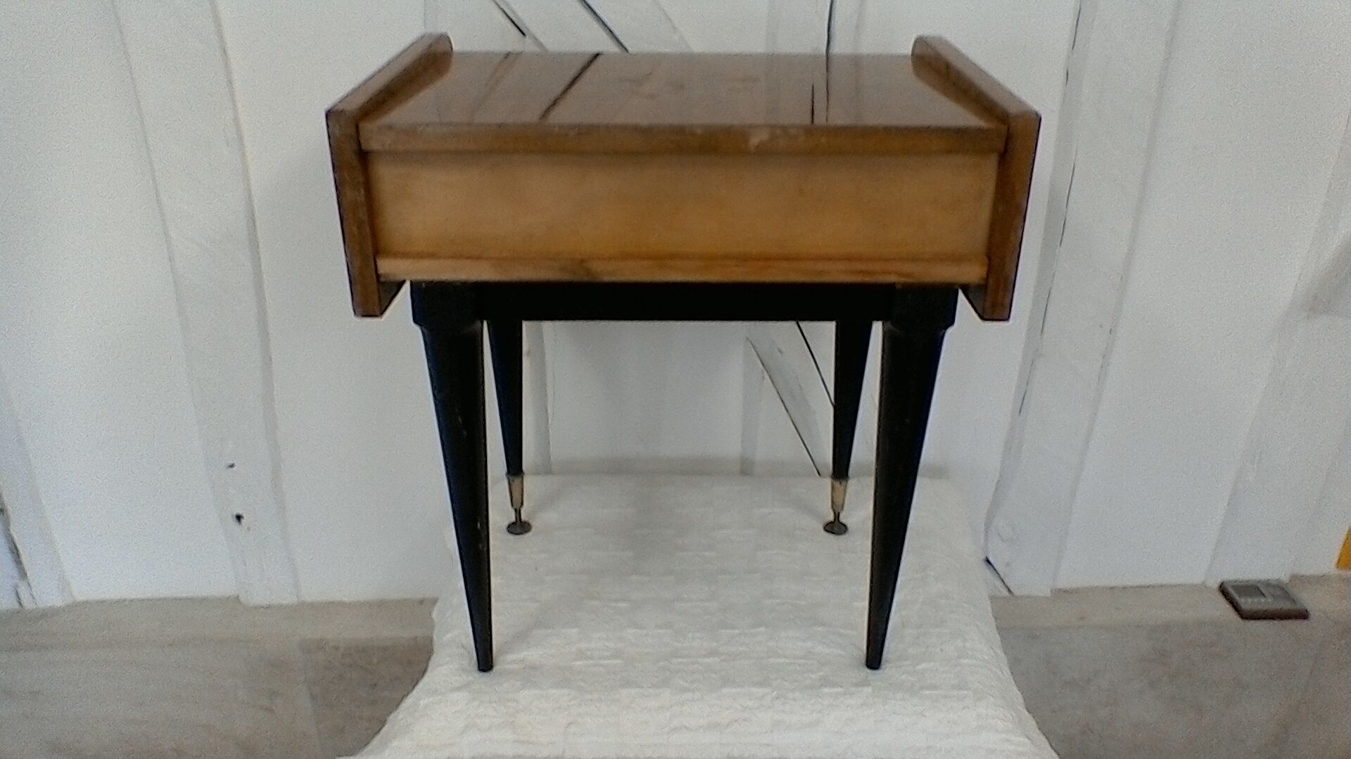 vintage end table or nightstand.