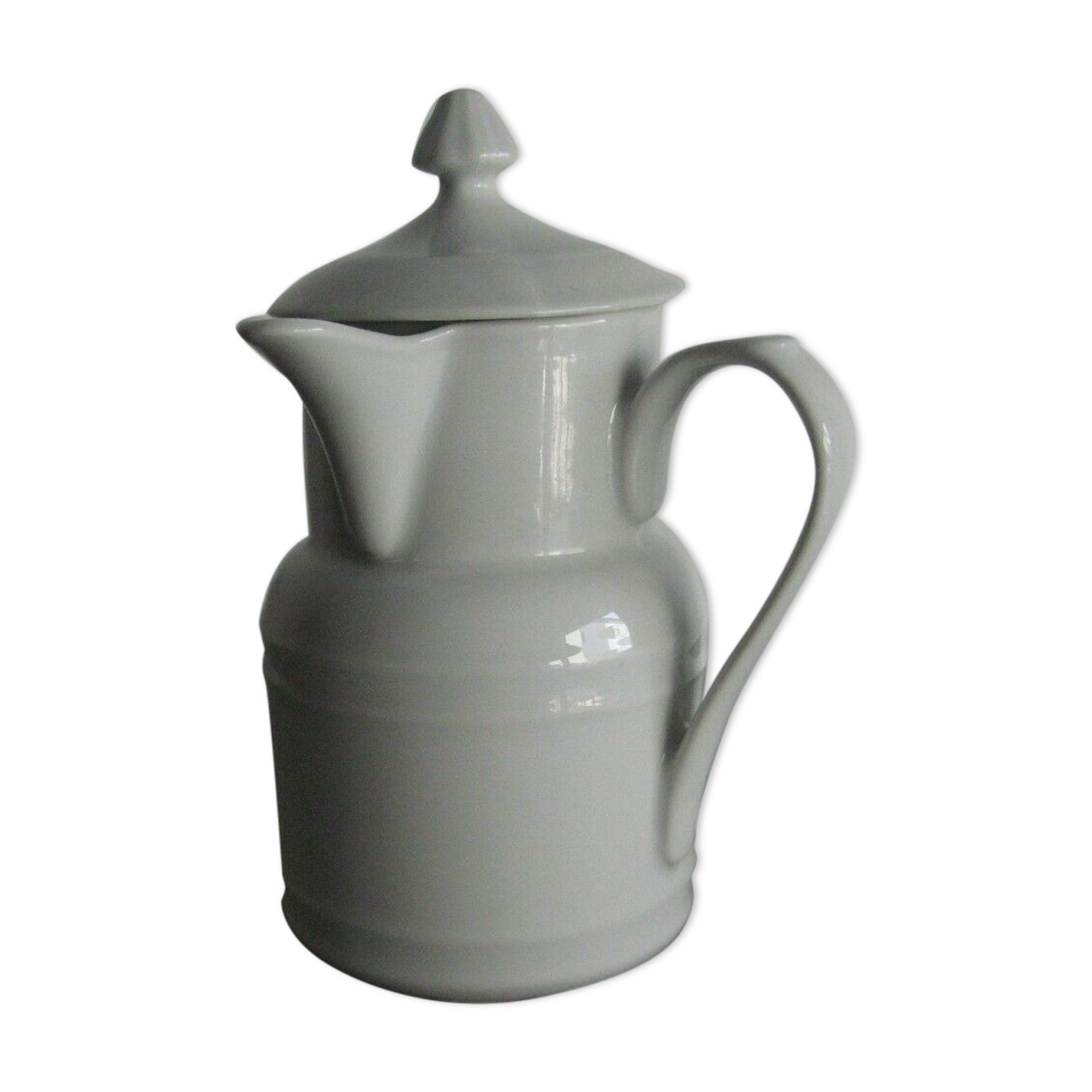 Apilco white porcelain chocolate pot
