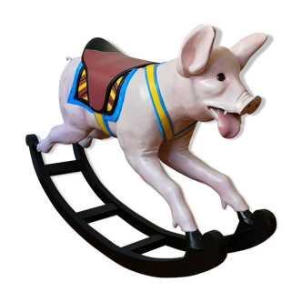 Wooden pig