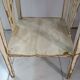 Side table door door vintage plant 50s in good condition