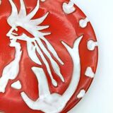 Ceramic plate by Jean Lurçat