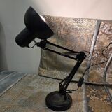 Vintage articulated black lamp
