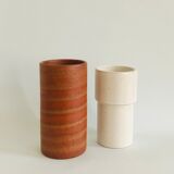 Vintage Dutch vase duo