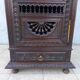 Breton style bonnetière wardrobe in natural wood