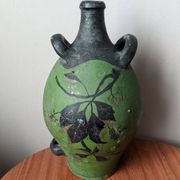 Clay jar traditional Provençal pottery