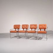 Italian Tucroma chairs by Guido Faleschini for i4 Mariani, 1970