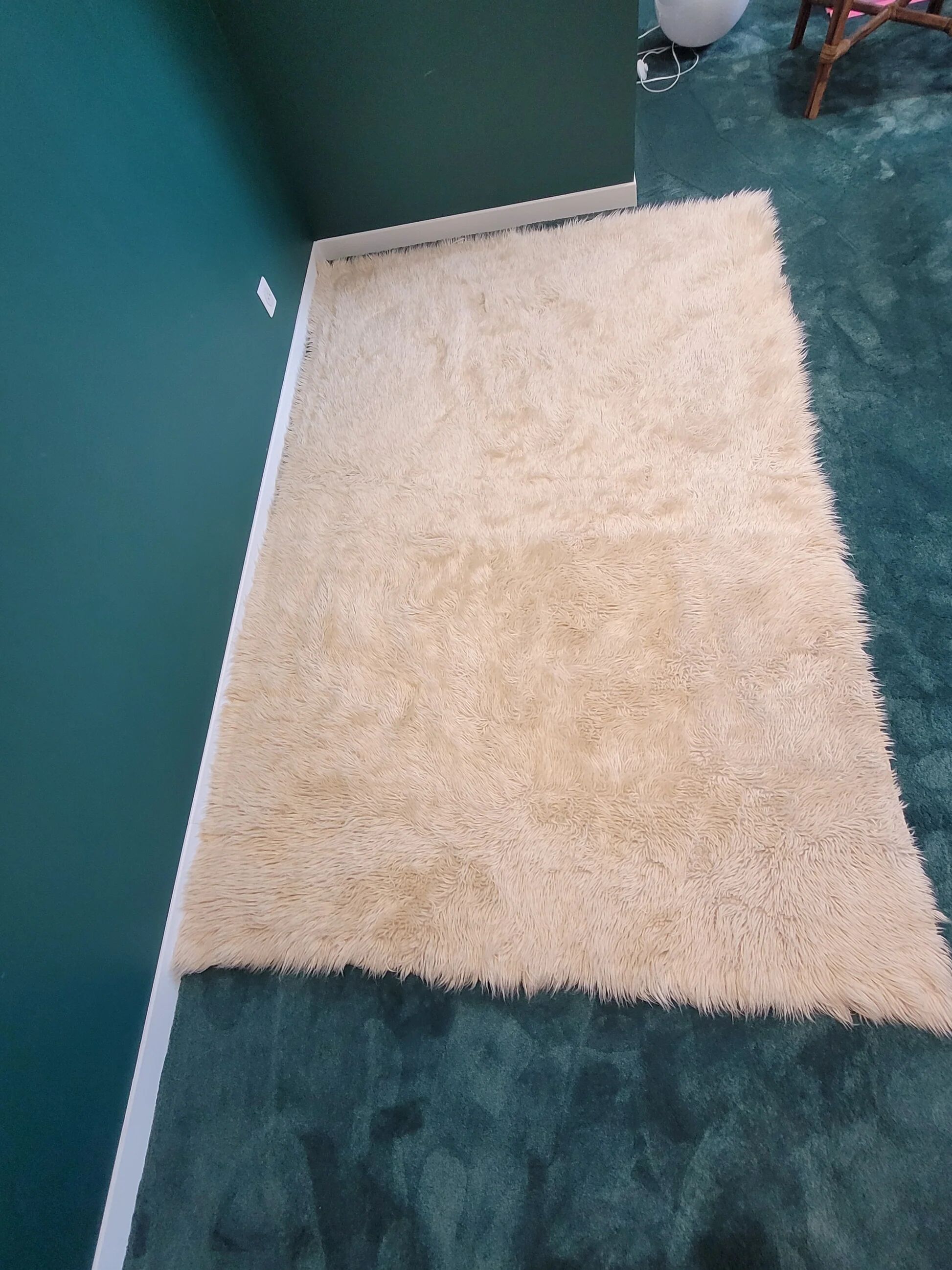 Long pile wool rug - 240x160cm - Ref 1005