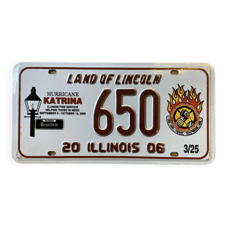 Illinois 650 plate