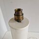 70s Design Lamp in White Opaline