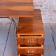 Czech Bauhaus Writing Desk in Walnut and Chrome attributed to Robert Slezak for Slezak Factories, 1940s