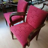 Pair of bridge chairs
