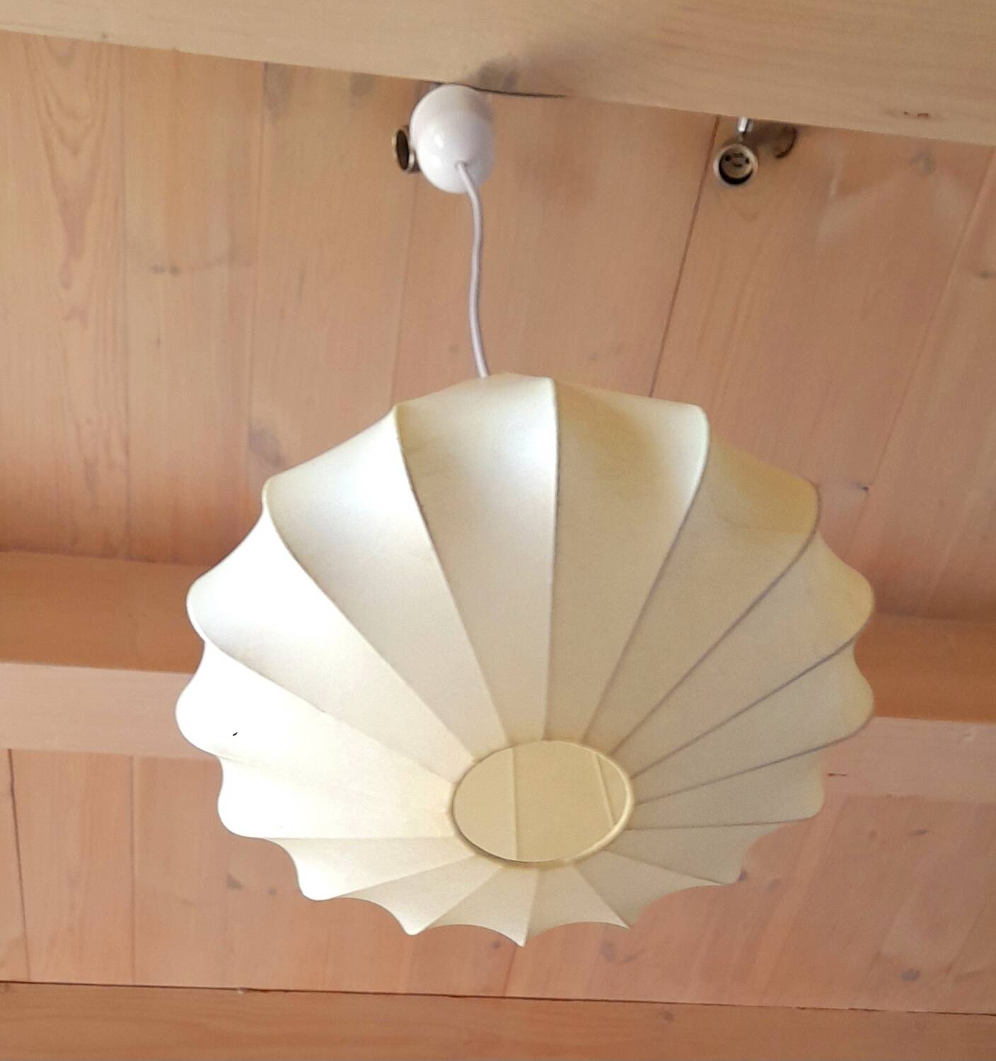 Cocoon pendant lamp 1960