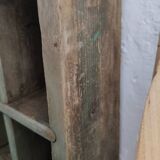 Wooden locker shelf