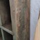 Wooden locker shelf