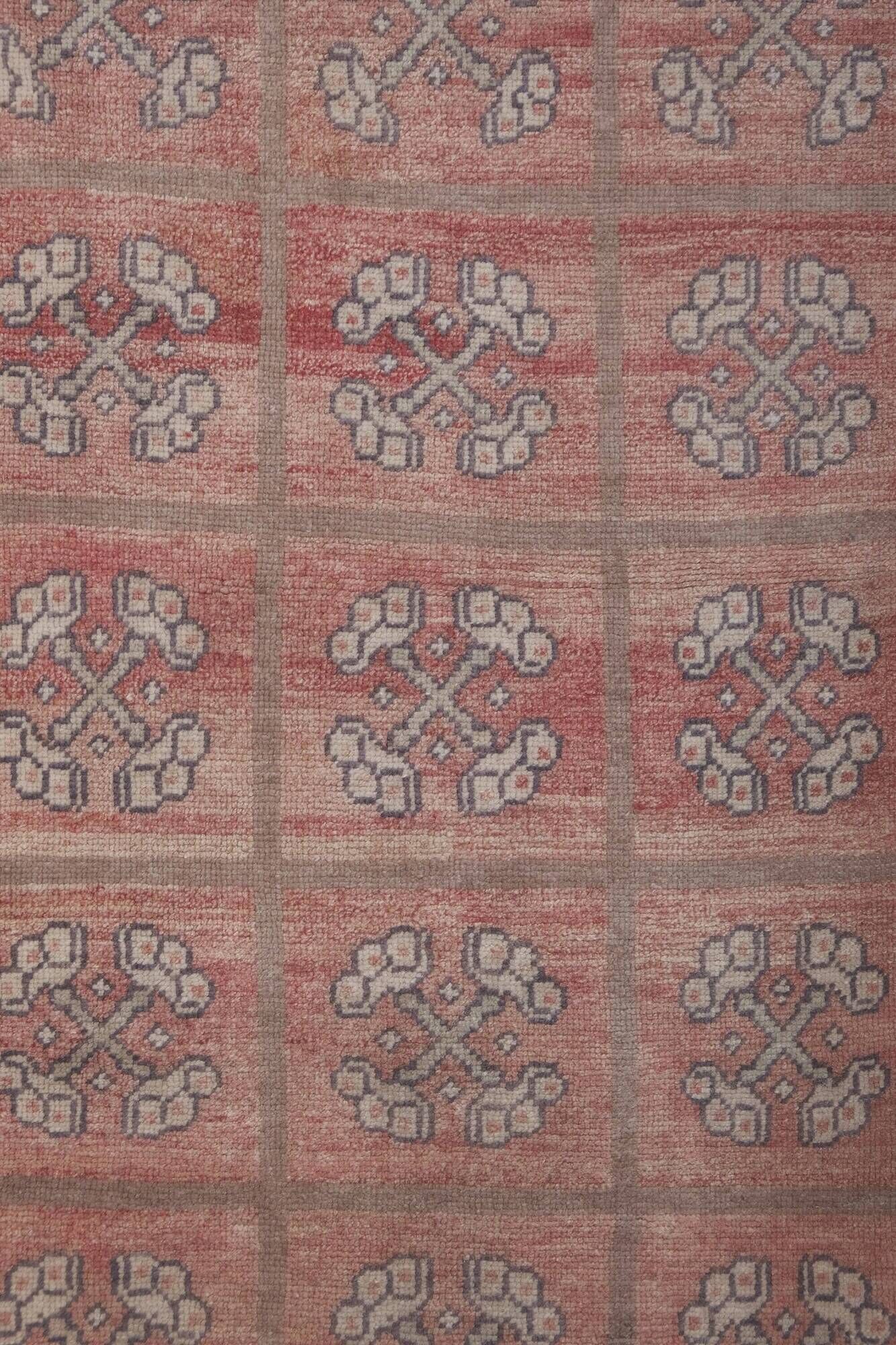 Vintage Turkish hallway rug 92x168 cm