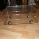 Coffee table on wheels 1970, design David Lange, Les invisible du Marais