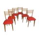 Lot de 6 chaises salle à manger