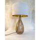 Pair of Contemporary Fumè Table Lamps Murano Glass