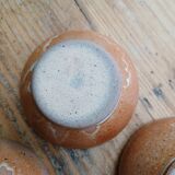 Set of 4 small stoneware bowls