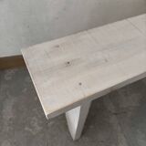 small wooden bench