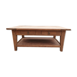Old walnut coffee table
