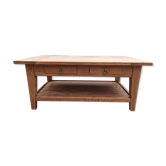 Old walnut coffee table