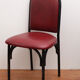 Red vintage bistro chair